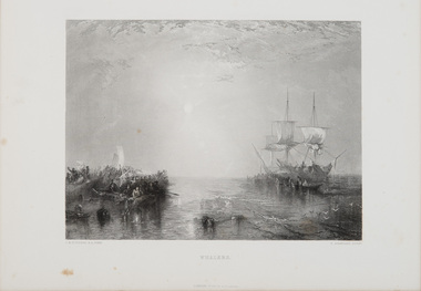 Print, Turner, J.M.W. (after), Whalers, c.1859-78