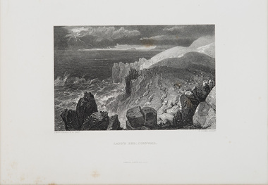 Print, Turner, J.M.W. (after), Land's End, Cornwall, c.1859-78