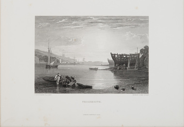 Print, Turner, J.M.W. (after), Teignmouth, c.1859-78