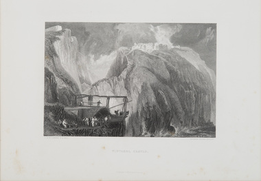 Print, Turner, J.M.W. (after), Tintagel Castle, c.1859-78