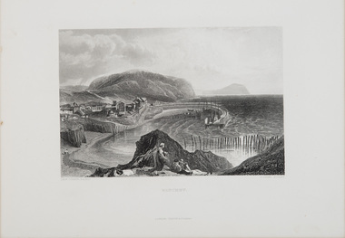 Print, Turner, J.M.W. (after), Watchet, c.1859-78
