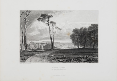 Print, Turner, J.M.W. (after), Battle Abbey - The Spot where Harold Fell, c.1859-78