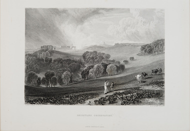 Print, Turner, J.M.W. (after), Brightling Observatory, c.1859-78
