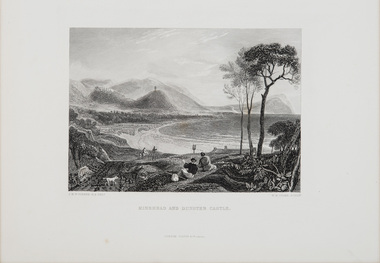 Print, Turner, J.M.W. (after), Minehead and Dunster Castle, c.1859-78