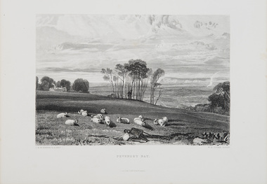 Print, Turner, J.M.W. (after), Pevensey Bay, c.1859-78