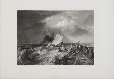 Print, Turner, J.M.W. (after), Calais Pier, c.1859-78