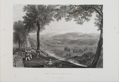 Print, Turner, J.M.W. (after), Kirkby Lonsdale Church Yard, c.1859-78