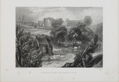 Print, Turner, J.M.W. (after), Egglestone Abbey, near Barnard Castle, c.1859-78