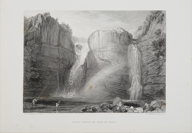 Print, Turner, J.M.W. (after), High Force or Fall of Tees, c.1859-78
