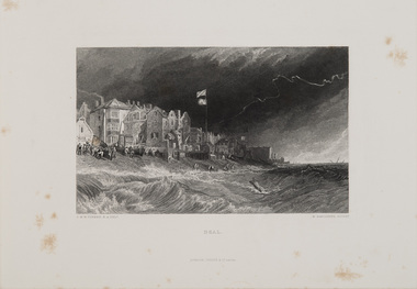Print, Turner, J.M.W. (after), Deal, c.1859-78