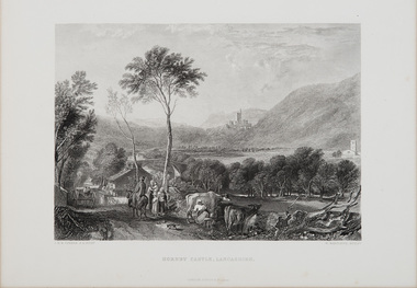 Print, Turner, J.M.W. (after), Hornby Castle, Lankashire, c.1859-78