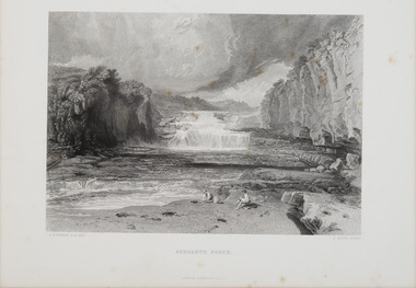 Print, Turner, J.M.W. (after), Aysgarth Force, c.1859-78