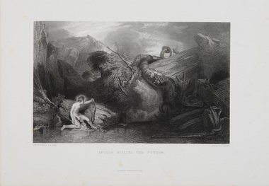 Print, Turner, J.M.W. (after), Apollo Killing the Python, c.1859-78