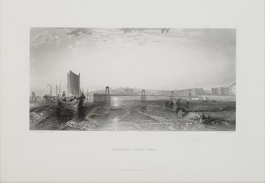 Print, Turner, J.M.W. (after), Brighton Chain Pier, c.1859-78