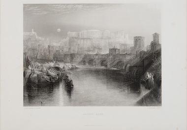 Print, Turner, J.M.W. (after), Ancient Rome, c.1859-78