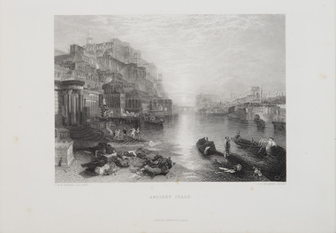 Print, Turner, J.M.W. (after), Ancient Italy, c.1859-78
