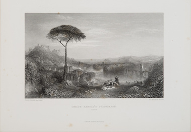 Print, Turner, J.M.W. (after), Childe Harold's Pilgrimage, Italy, c.1859-78