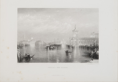 Print, Turner, J.M.W. (after), Venice - the Dogana, c.1859-78