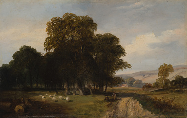 Painting, Unknown Artist, Durham, England, c.1840