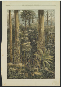 Print, Unknown Artist, Surveying on the Moe Gipps Land, c.1876