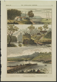 Print, Unknown Artist, Views In North Gipps Land, c.1877