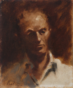 Painting, Veal, Hayward, Portrait of Ron Kingerly, c.1945-50