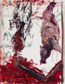 Painting, Wald, Susan, Bloodied Beef + Beef, 2004