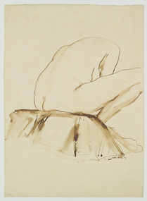 Work on Paper, Watson, Douglas, Seated Nude, c.1945