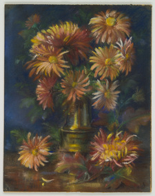 Work on Paper, Webster-Lawson, John, Chrysanthemums, 1927