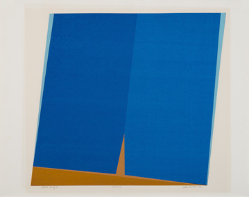 Print, Wicks, Arthur, Blue Craze, 1969