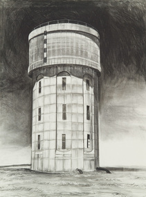 Work on Paper, Wray, Jennifer, Water Tower, 1998