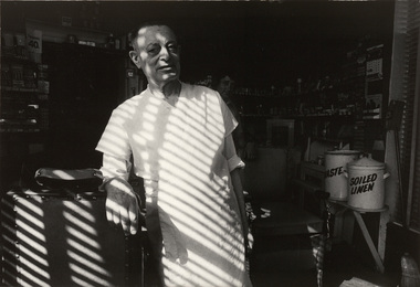 Photograph, Robert ASHTON, Barber, Fitzroy 1974, 1975