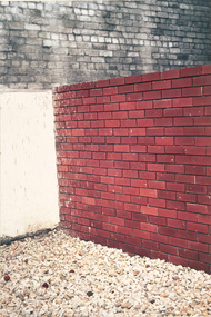 Photograph, Tim HANDFIELD, Red and grey brick walls, n.d