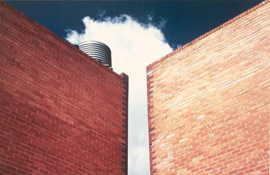 Photograph, Tim HANDFIELD, Brick walls and sky, n.d