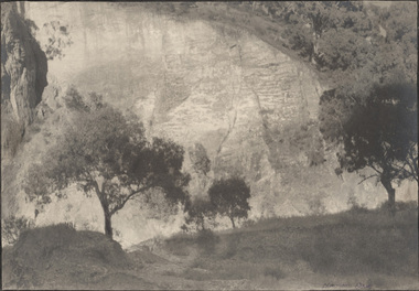 Photograph, Norman DECK, Quarry at Mt Lofty, 1915