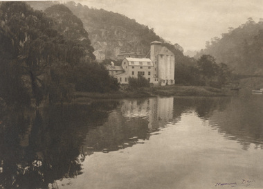 Photograph, Norman DECK, Old flour mill, Launceston, 1955