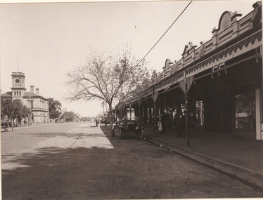 Photograph, Samuel George CAHILL, Firebrace Street looking south from Harper's Lane, n.d