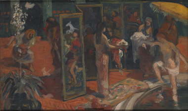 Painting, Rupert BUNNY, Suzannah and the elders, n.d