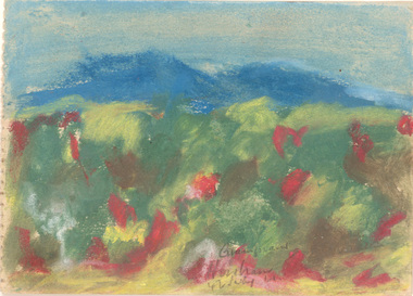 Painting, Sidney NOLAN, Grampians - Horsham, 1942