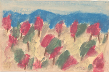 Painting, Sidney NOLAN, Grampians, 1942
