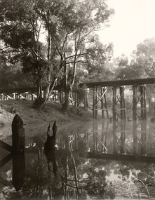 Photograph, Barry KIRSTEN, Wimmera River, Quantong, 1984