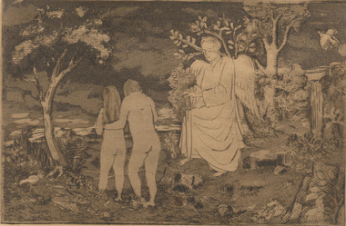 Print, Ray CROOKE, Expulsion from the garden, n.d
