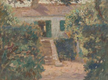 Painting, Rupert BUNNY, The artist's home, n.d