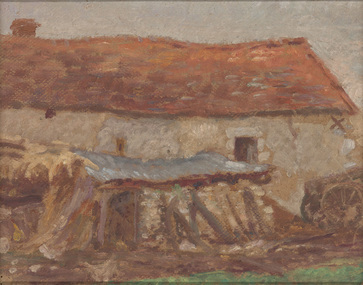 Painting, Rupert BUNNY, Farm house, n.d