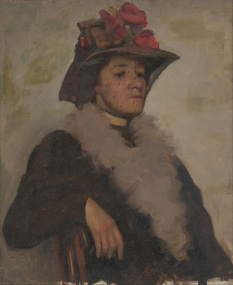 Painting, Leslie WILKIE, Portrait of a lady, n.d
