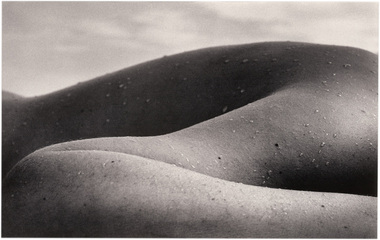 Photograph, David MOORE, Landscape nude, 1973