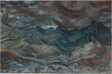 Painting, William DOBELL, New Guinea Highlands, n.d