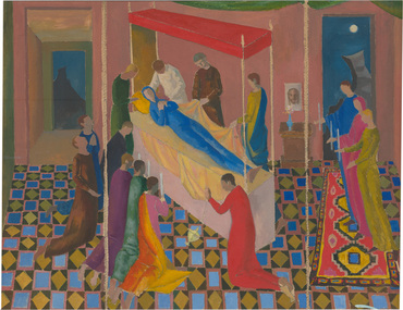 Painting, Justin O'BRIEN, The Deposition, c.1961