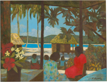 Painting, Ray CROOKE, The family, n.d