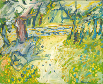 Painting, Roy CHURCHER, Young man dreaming, 1982